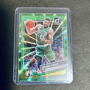 Panini NBAカード Jayson Tatum 2023-24 donruss basketball green holo laser