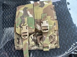 米軍　実物　イーグル　ダブルマガジンポーチ　m4 m16 EAGLE マルチカム MULTICAM