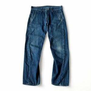 初期 00s LEVI'S RED リーバイスレッド 1st STANDARD 立体裁断 デニム パンツ 28×30 チュニジア製 スタンダード ジーンズ ヴィンテージ