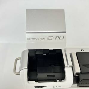 ★【外観美品】OLYMPUS オリンパス PEN E-PL1 body 充電器・カバー・ストラップ付 ホワイト★#2404069の画像5