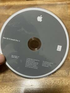 Apple MacBook Pro Mac OS X install disk disk 2 only 