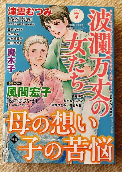 波瀾万丈の女たち　7月号　レディースコミック　レディコミ　最新号