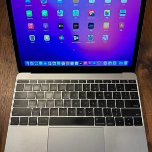 MacBook 12インチ 2017 m3 8GB 256GB スペースグレイ（英字キーボード）