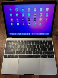 MacBook 12インチ 2017 m3 8GB 256GB スペースグレイ（英字キーボード）