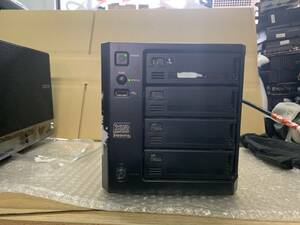 NAS2* secondhand goods electrification verification only I.O DATA NAS LAN DISK HDL-XR2.0W case only (HDD, key, power supply cable none )*