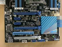 ★中古品 BIOS確認 ASUS P9X79 LE Intel X79 LGA2011 ATXマザーボード ★_画像2