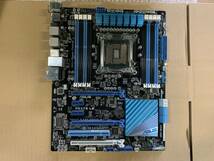 ★中古品 BIOS確認 ASUS P9X79 LE Intel X79 LGA2011 ATXマザーボード ★_画像3