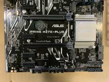 ★中古品 BIOS確認 ASUS PRIME H270-PLUS LGA1151マザーボード IOパネル付属★_画像2