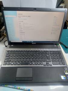 ★中古品 Win10 Pro SONY ソニー VAIO VPCF14AFJ Intel Core i7(Q840)-1.87GHz/128GB/8GB 16.4インチ ★150