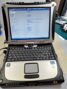 ★中古品 BIOS確認 Panasonic パーソナルコンピューター TOUGHBOOK CF-19 AW1ADS 10.1 型/Intel Core i5(2520M)-2.50GHz/4GB ★186