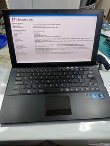 ★中古品 BIOS確認 ソニー SONY VAIO SVZ1311AJ Intel Corei7(3612QM)-2.10GHz/4GB 13.3インチ PC ノートパソコン ★19１