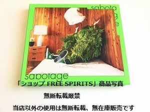 緑黄色社会 CD「sabotage」初回限定盤スリーズケース仕様/ステッカー小サイズ付/ステッカー大サイズ欠品/美品・新品同様