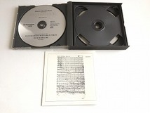 CD「樋口隆一：指揮 明治学院バッハ・アカデミー J.S.バッハ 《ミサ曲　ロ短調》 BWV232」2枚組・ジャケ盤面状態良好_画像3