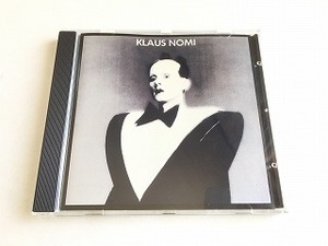 クラウス・ミノ　CD「KLAUS NOMI」輸入盤・状態良好・ジャーマンプログレ