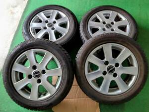 14x6J PCD108x4H 185/55R14 4本 プジョー106 シトロエン サクソ Peugeot Citroen Saxo スタッドレス