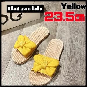 23.5 желтый сандалии .... легкий лента тапочки пляжные шлепанцы 