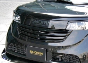 「ショーリン/SHORIN」bB 標準車(QNC20/21)前期用フロントグリル(ライト下中央部)