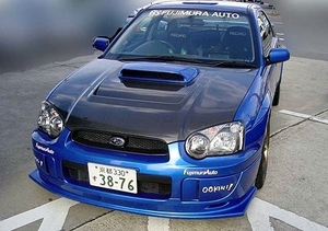 「ファーストモールディング」Impreza GDB(C~Etype)用Body kitボンネット(カーボンFRP)