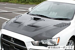 「ガレージベリー/VARY」ランサー EvoX(CZ4A)エボ10用ボンネット(カーボン)