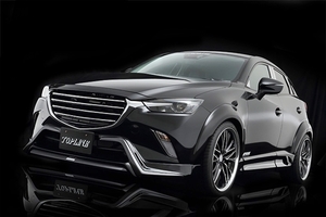 「トップライン/ARNAGE SUV」CX-3(DK5FW/DK5AW)用エアロ３点セット