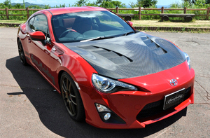 「ファーストモールディング」86/BRZ(ZN6/ZC6)用スーパーボンネット(カーボンFRP)