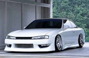 「イングス/ings」Silvia(S14)後期用N-SPEC Body kit３点set Type2