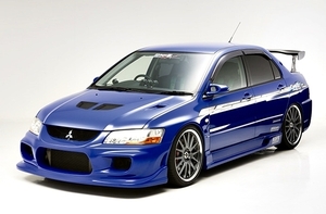 「イングス/ings」Lancer エボ7(CT9A)EvoⅦ用N-SPEC Body kit３点set(FRP)