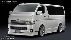 「K'SPEC/MINIVAN」200系ハイエース ナロー/スーパーGL(TRH/KDH200)Ⅳ型用フロントリップスポイラー Ver.Ⅰ