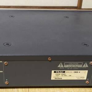 TEAC VRDS-8 CDプレイヤー(ジャンク)の画像2