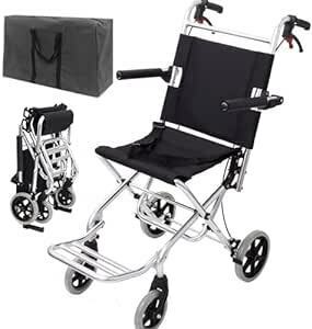 iimono117 車椅子 介助型 自立できる ノーパンクタイヤ 折りたたみ 介助用車いす 超軽量 アルミ製 コンパクト 安全ベル