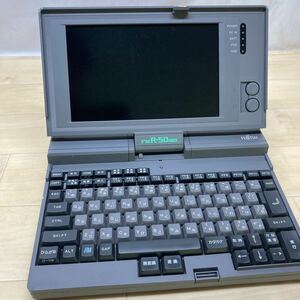 [ junk ] Fujitsu FM R-50NBK laptop Notebook computer personal computer PC retro 