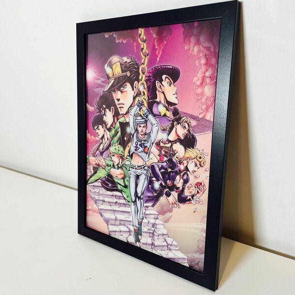 【額付きポスター】JOJO ジョジョの奇妙な冒険 オールスターズ②(新品)