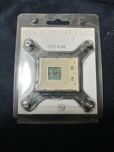 Переносная карта процессора PTCA-01 (адаптер конверсии Socket478-LGA775)