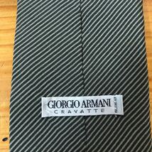 1スタ 1円スタート GIORGIO ARMANI ジョルジオアルマーニ ネクタイ イタリア製_画像4