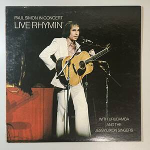 46463★美盤【日本盤】 Paul Simon / LIVE RHYMIN'