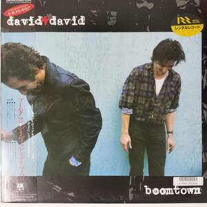 46274 DAVID & DAVID / THE BOOMTOWN ※帯付き