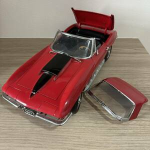 フランクリンミント 1967 chevrolet A 1606 corvette シボレー コルベット L88 スティングレイ 427 FRANKLIN MINT 車　赤色　レッド