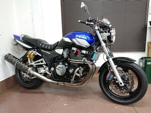 XJR1300 RP03J 検R7年10月 走行17,579㎞ 正規OHLINSサス SP忠男COMBATマフラー 右回しオイルクーラーほか高額カスタム 下取相談可 検CB/ZRX