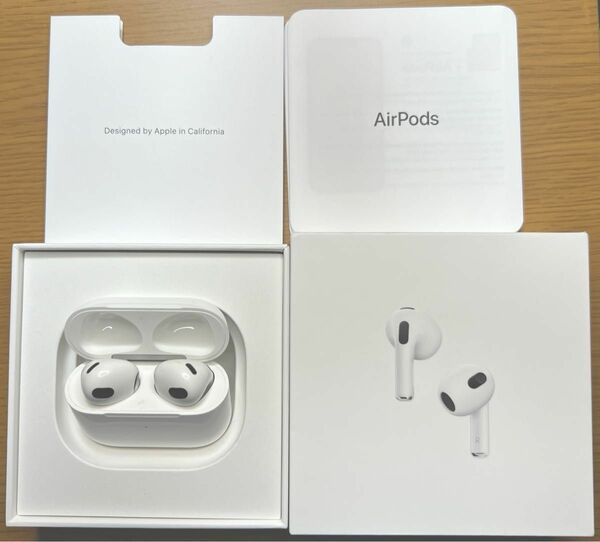 AirPods 第3世代 MME73J/A MPNY3J/A 充電ケースと右耳と左耳のみ MagSafe充電対応モデル