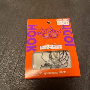 新品 ゲーリーヤマモト　スゴイフック　1/0 Gary Yamamoto SUGOI HOOK　オフセットフック　