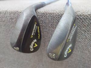 Callaway MackDaddy2 52/12S　DG/TOURISSUE、 56/12T TOURGRIND DG/S200 2本セット