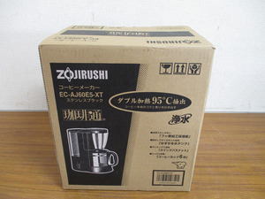 【Y10/K】未使用保管品 象印 コーヒーメーカー EC-AJ60E5-XT 珈琲通 ステンレスブラック