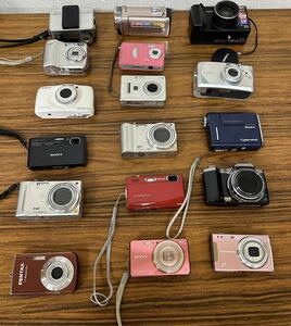 RICOH OLYMPUS SONY Canon etc. all sorts camera set sale not yet verification 