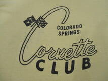 70's Corvette CLUB Tシャツ コルベット カークラブ ビンテージ ラッセル M_画像9