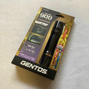 GENTOS(ジェントス) 懐中電灯 LEDライト 充電式 200~900ルーメン RX-486PB 防災