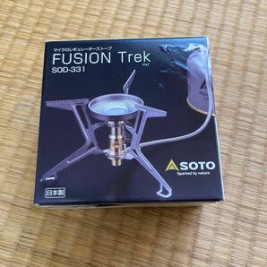 SOTO マイクロレギュレーターストーブ FUSION Trek (フュージョントレック) SOD-331 シルバー