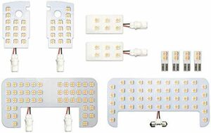 150系 プラド LED ルームランプ 3000K Cタイプ_電球色3000K 電球色 TX-L 5人乗り TRJ150 GRJ1