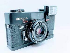 【完動品】KONICAコニカ C35 EF 前期モデル フィルムカメラ #182