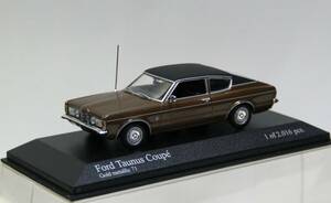 【PMA】1/43 フォード タウヌス TC 2ドアクーペ 1970年 ブラウンメタリック/レザートップ (品番 400 081321)ダイキャスト製のミニカー 