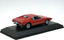 【PMA】1/43 デ・トマソ パンテーラ 1972年 レッド (限定生産商品№ 400 127500 )ダイキャスト製のミニカー 絶版品_画像3